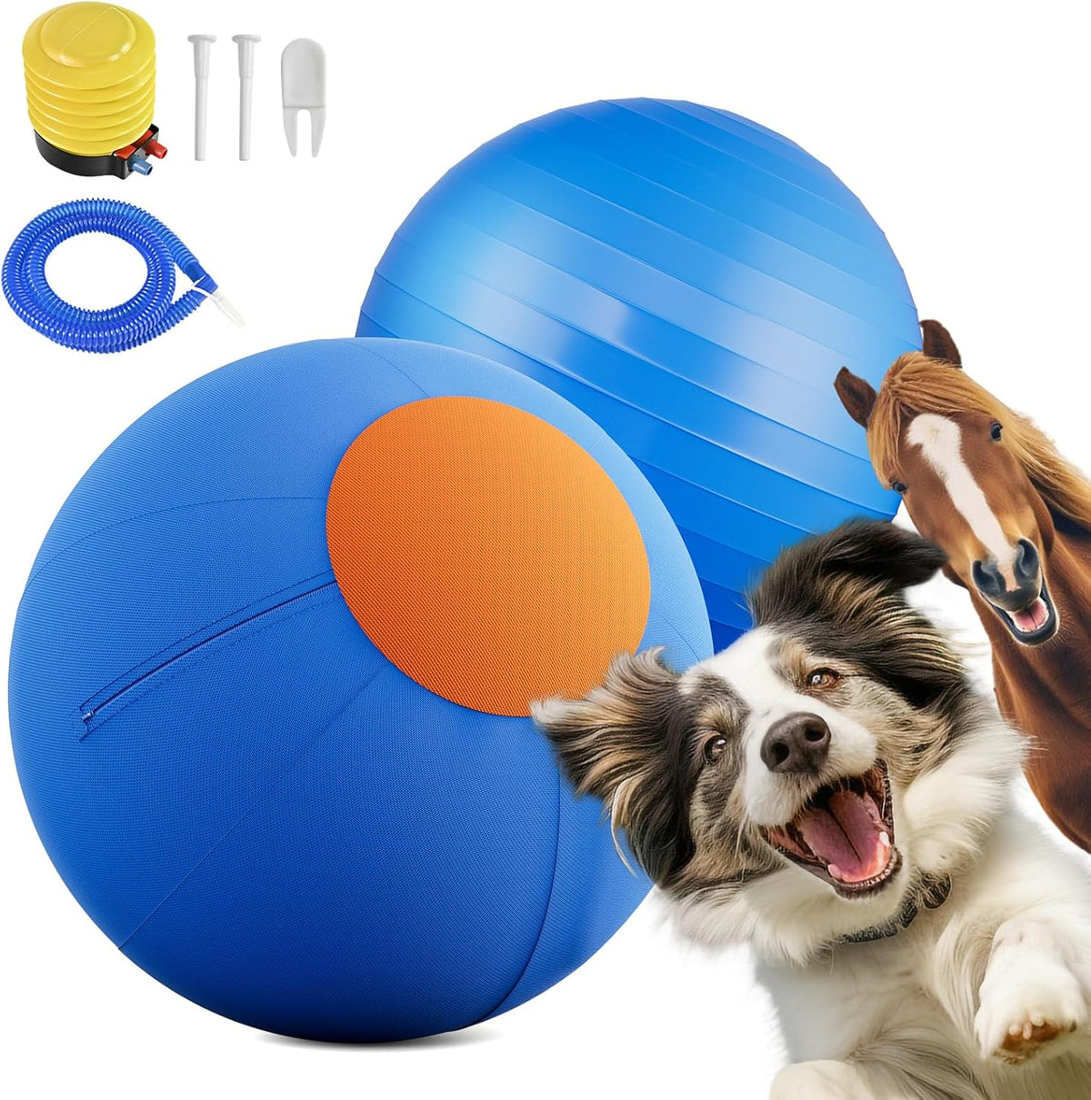 18" Herding Ball for Dogs and Horses - Upgraded Chew Material