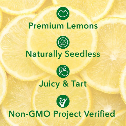 Wonderful Naturally Seedless Lemons - Healthy Food, Fresh Fruit, 1lb Bag