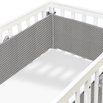 2 in 1 Mesh Sets, Anti-Collision,Full Coverage on All Sides,Suitable for Full-Size (Dark Gray)