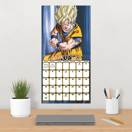 2027 Dragon Ball Z Wall Calendar