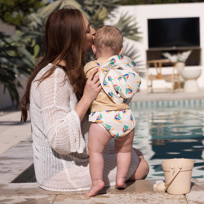 Pull-Up Reusable Swim Diapers 2-Pack | Waterproof and UPF 50+ Sun Protection | Lightweight and Absorbent - photo 4