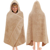 Hooded Bath Towel Wrap - Ultra Soft 100% Cotton Kids Towel