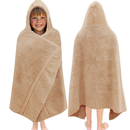 Hooded Bath Towel Wrap - Ultra Soft 100% Cotton Kids Towel