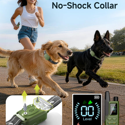 Shock Collar for 2 Dogs, 4500FT Training Collar with Remote for 10-120lbs