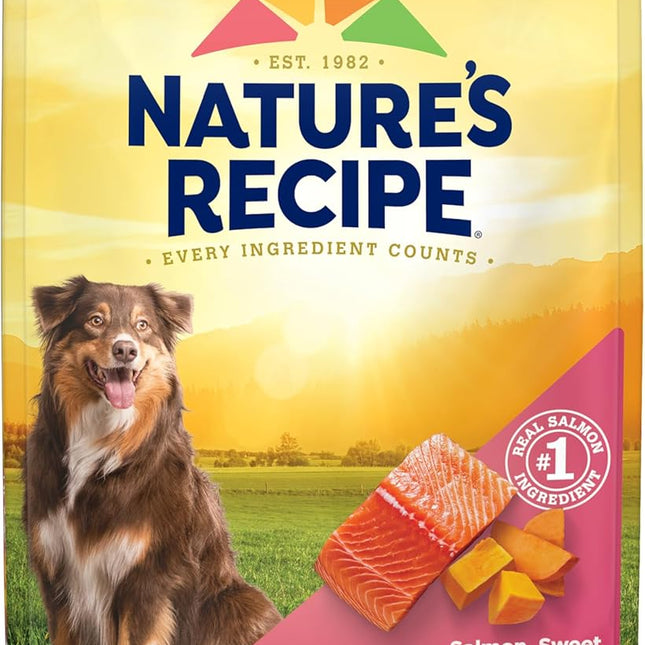 Grain Free Dry Dog Food, Salmon, Sweet Potato & Pumpkin Recipe, 4 lb. Bag