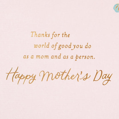 Mother's Day Card with Floral Gemstone Design - photo 4