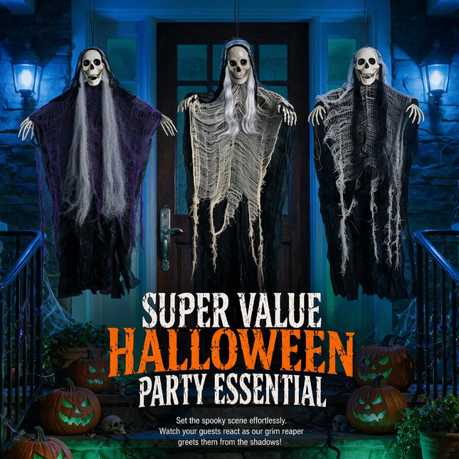 Halloween Decorations Outdoor Hanging Ghost: Spooky Haunted House Decor