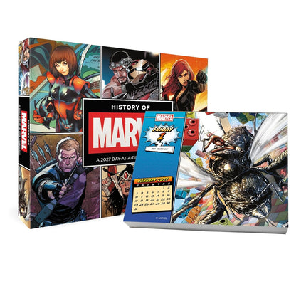 2027 History of Marvel Day-at-a-Time Calendar