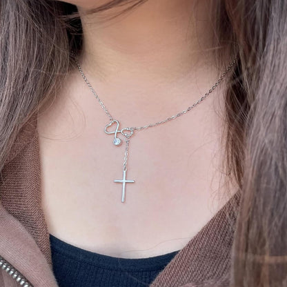 Nurse Graduation Gift for Women, Nurse Week Necklace Appreciation Practitioner Gifts for Nurses Female - photo 4