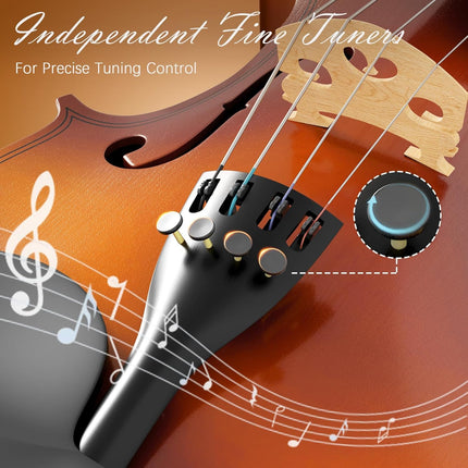1/8 Violin for Kids Age 4-5, 1/8 Beginner Violin for Student - image 4