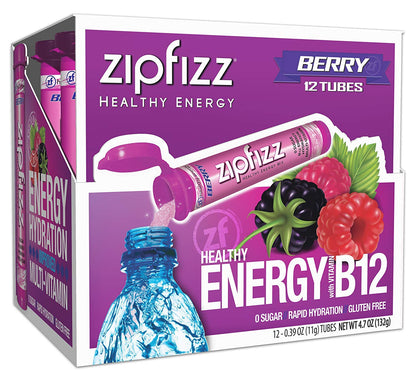 Daily Energy Drink Powder, Berry, 12 Pack | 3-in-1 Sustained Energy, Rapid Hydration, and Essential - photo 2