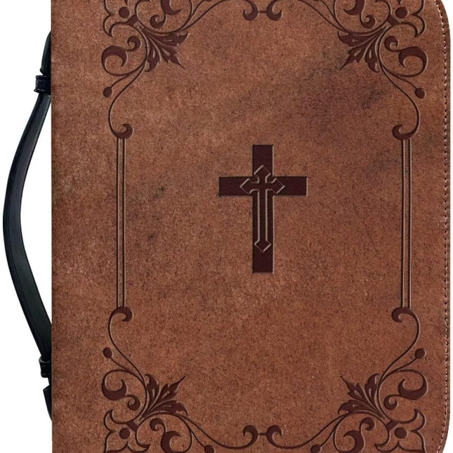 Bible Cover for Women and Men - PU Leather Case