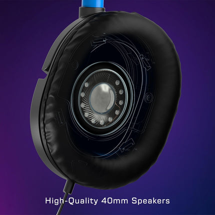 Turtle Beach Recon 50 PlayStation Gaming Headset - PS5, PS4, Xbox Series X, Xbox Series S, Xbox One, Mobile & PC with 3.5mm - Removable Mic, 40mm Speakers