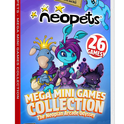 Neopets - Mega Mini Games Collection - The Neopian Arcade Odyssey - Nintendo Switch