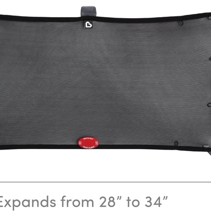 Munchkin® Brica® Magnetic Stretch to Fit™ Sun Shade, Black, 1 Pack