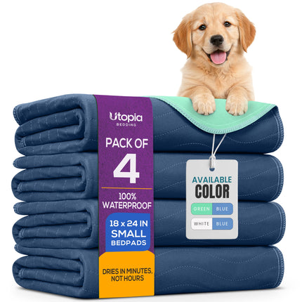 4 Pack Washable Pee Pads for Dogs 34" x 36", Waterproof Dog Training Pads - photo 13