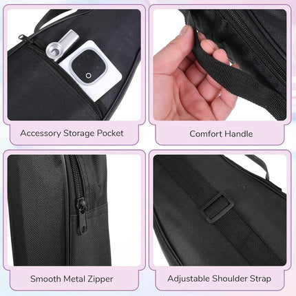 21in Ukulele Case, Soft Soprano Ukulele Case, Durable Padded Bag with Adjustable Straps Durable Guitar Case Backpack