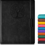 Lined Journal Notebook for Women Men,256 Pages A4 Large Hardcover Leather Journals for Writing,Travel,Business,Work,School,College Ruled Notebooks for Note Taking, Diary Notepad 8.6"×11"