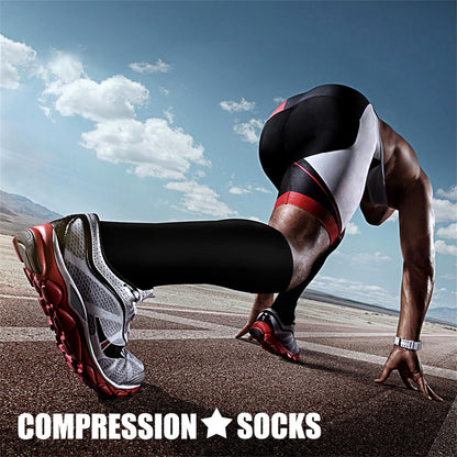 Compression Socks (3 Pairs) - 15-20 mmHg, Black, S/M - photo 3