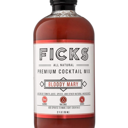 Ficks Premium Cocktail Mix (Bloody Mary, 32oz ea.)