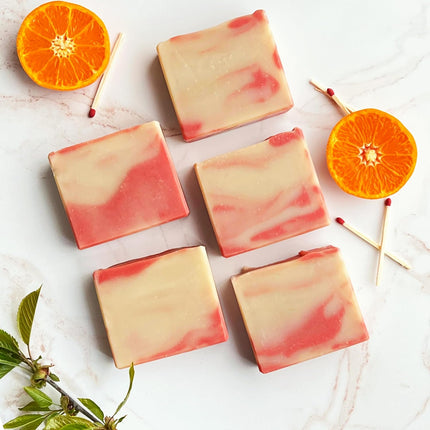 Bergamot & Mandarin Handmade Artisan Soap Bar (1 Pack)- Refreshing Citrus Scent