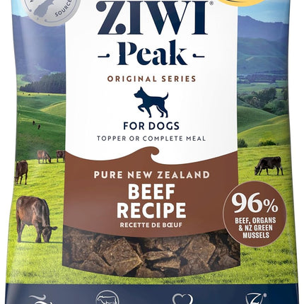 ZIWI Peak Air-Dried Dog Food – Beef - All Natural, High Protein, Grain Free, Limited Ingredient w/Superfoods (3.5oz)