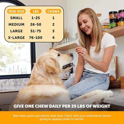 Dog Allergy + Itch Relief Max Strength Chews – Probiotic Supplement for Dogs with Colostrum, Omega Fatty Acids – Supports Seasonal Allergy Relief, Healthy Skin, Coat & Immune System (Chicken, 90ct)