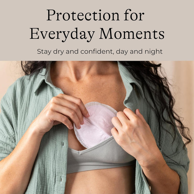 Stay Dry Disposable Nursing Pads, Soft and Super Absorbent Breast Pads, Breastfeeding Essentials for - photo 2
