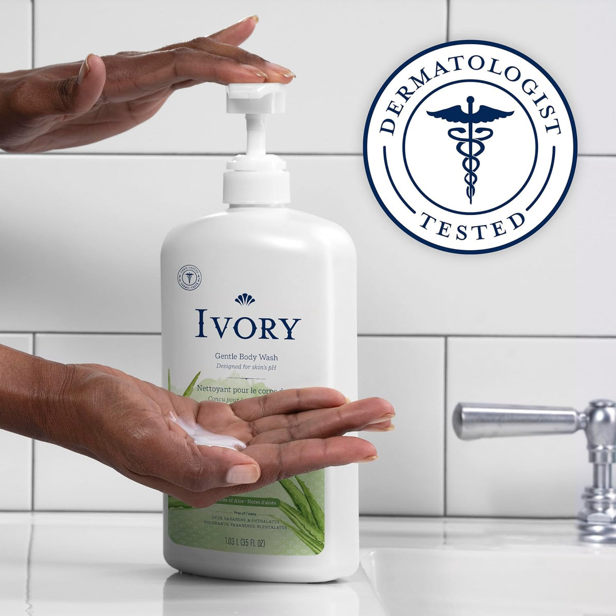 Gentle Body Wash, Designed for the Whole Family, Free of Dyes Heavy Perfumes Parabens Phthalates & - photo 3