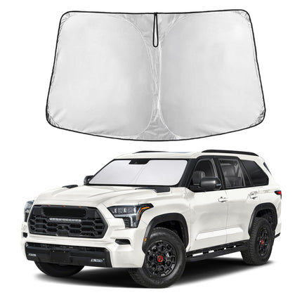 Car Front Windshield Sun Shade, Foldable Window Shade for SUVs