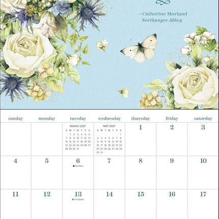 The Quotable Jane Austen 2027 Wall Calendar