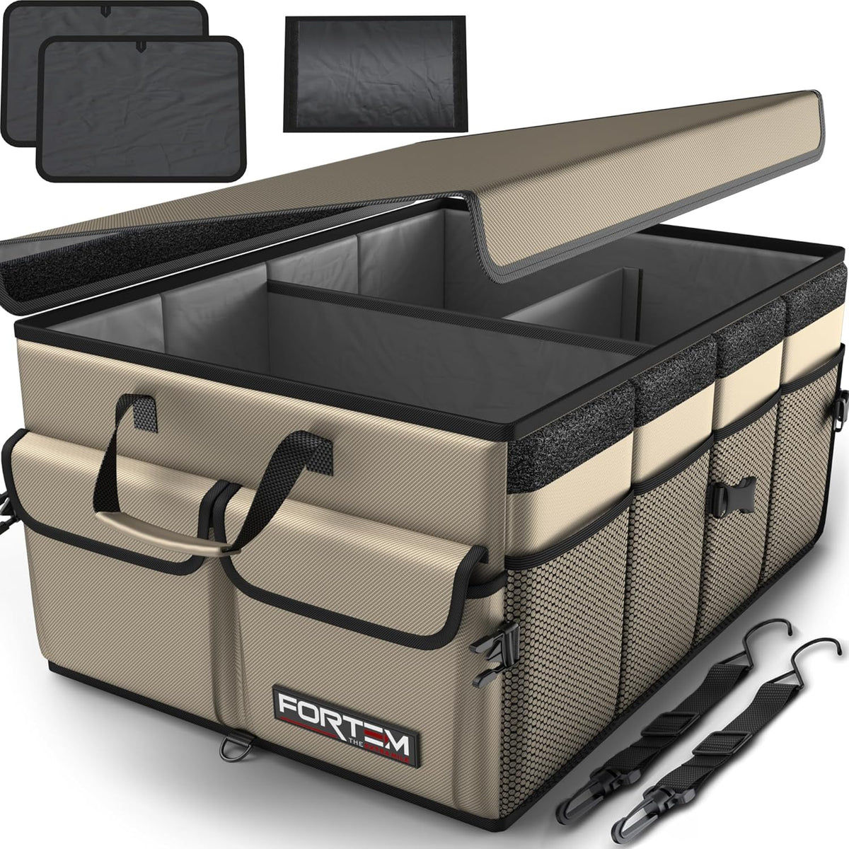 Trunk Organizer For SUV Car Trunk Organizer, Foldable Storage, Car Accessories for Women Men, Collapsible Bag, Perfect
