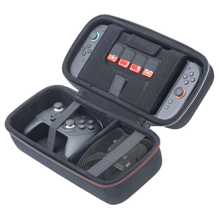Deluxe Licensed System Case for Nintendo Switch, Nintendo Switch 2, OLED, Black Medium