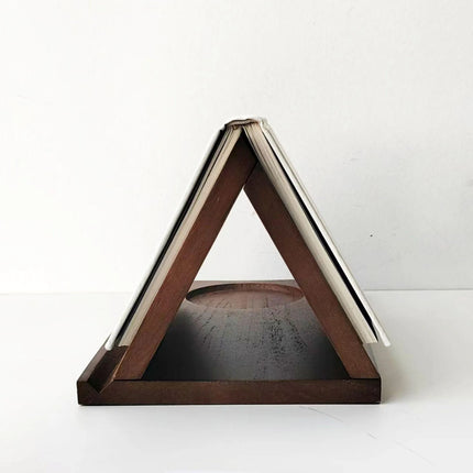 Wooden Book Stand With Cup Holder - photo 8