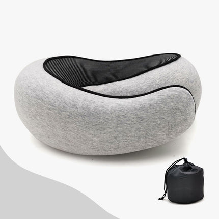 Memory Foam Neck Pillow Travel Snail Design - photo 8