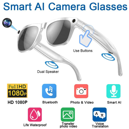 Xiaomi HD Smart Glasses packaging and unboxing product display