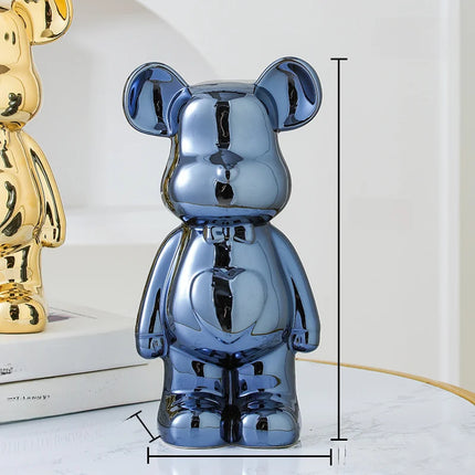 Aesthetic Bear Brick Ceramic Statue - photo 8