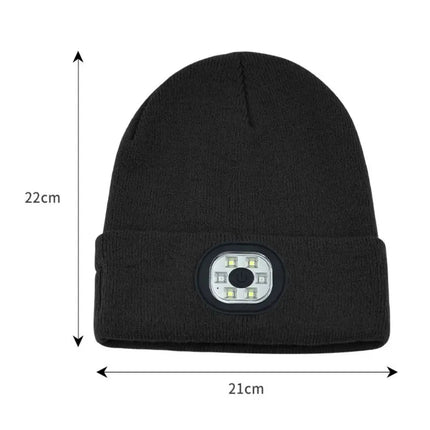 3-in-1 Function Bluetooth Beanie with Light - photo 8
