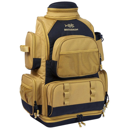 Multifunctional Fishing Tackle Backpack waterproof base and reinforced bottom
