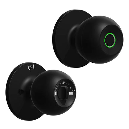 Smart Door Knob package contents including hardware and manual