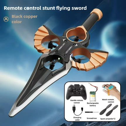 Flying Sword Drone folded portable design for easy travel storage
