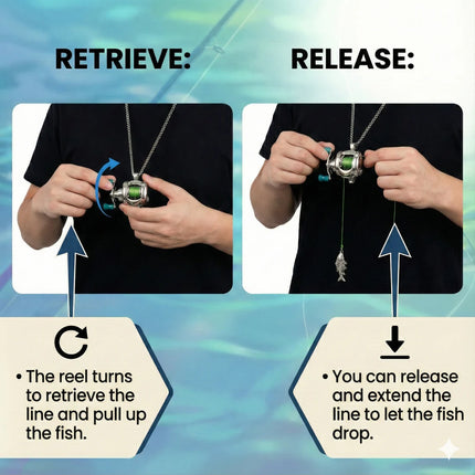 Fishing Reel Pendant - photo 8