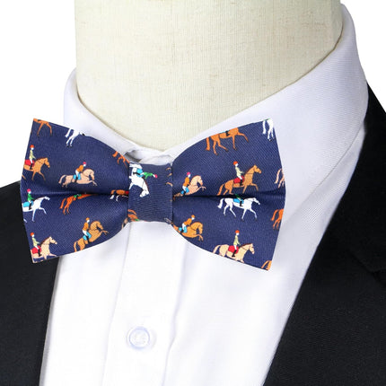 OCIA Cute Pattern Pre-tied Bow Tie Adjustable Bowties for Adult & Children