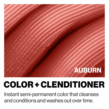 3-in-1 Color-Depositing Conditioner, Gently Cleanses & Conditions, Semi-Permanent Hair Color, 23 Shades, 12 Fl Oz