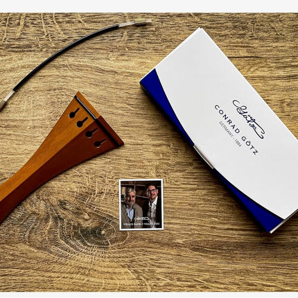 Conrad Götz, ZA-5293-112, Violin Tailpiece English Model 112mm, Boxwood