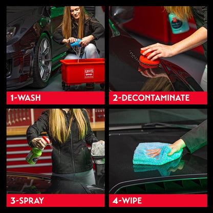 Ceramic 3-in-1 Wax SiO2 Spray for Cars, Trucks, RVs, Boats, 22 oz - photo 4