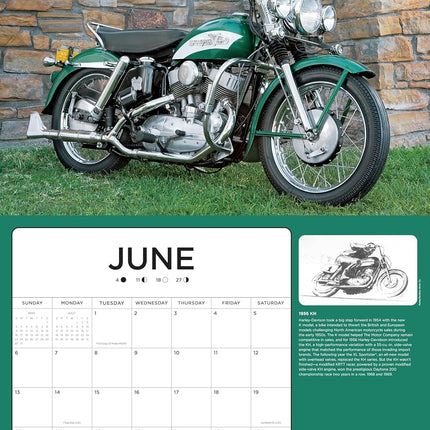 Harley-Davidson 2027 17x12: 16-Month Calendar--September 2026 through December 2027