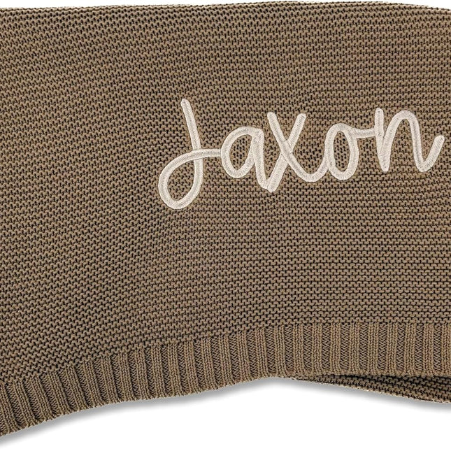 LittleNest NidoPequeño Hickory Hollow Designs Personalized Baby Blanket with Name — Baby & Toddler