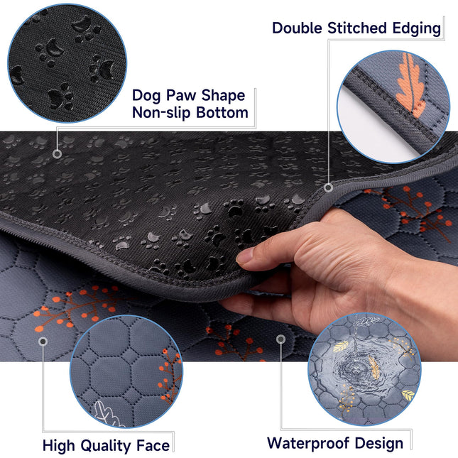 Washable Pee Pads for Dogs, Reusable Puppy Pads for Dog Playpen 2PC - photo 2