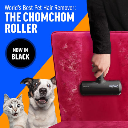 Roller Pet Hair Remover – Original Size Reusable Lint Roller for Cat & Dog Hair on Furniture, Couch - photo 2